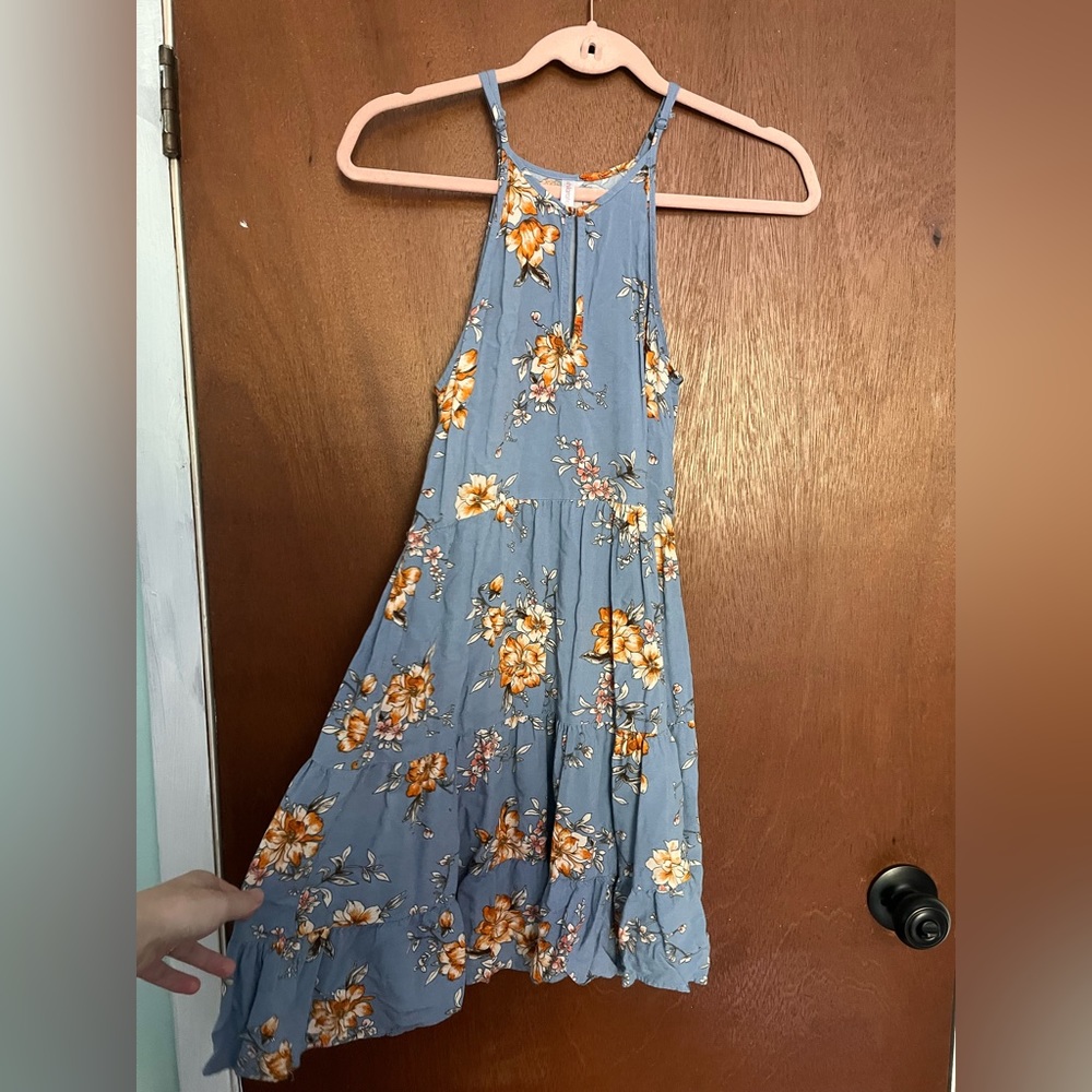 XS tiered floral dress
